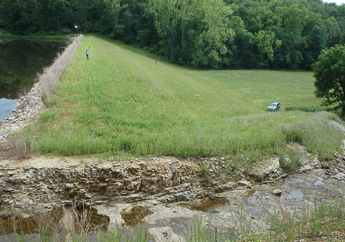 Numerous earthen dams may be found across Missouri