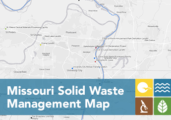 Missouri Solid Waste Management mapping viewer image link