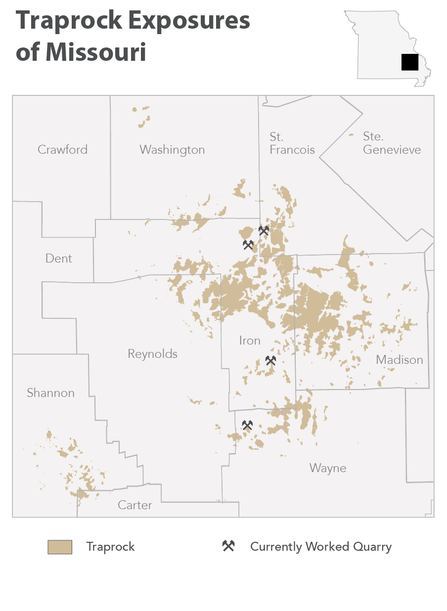 MGS Traprock Exposures of Missouri 3x 01