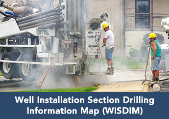 Well Installation Section Drilling Information Map (WISDIM) viewer image link