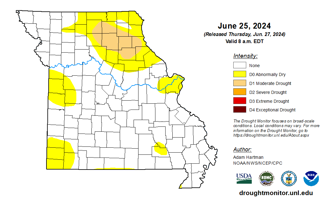 Drought Missouri Department of Natural Resources