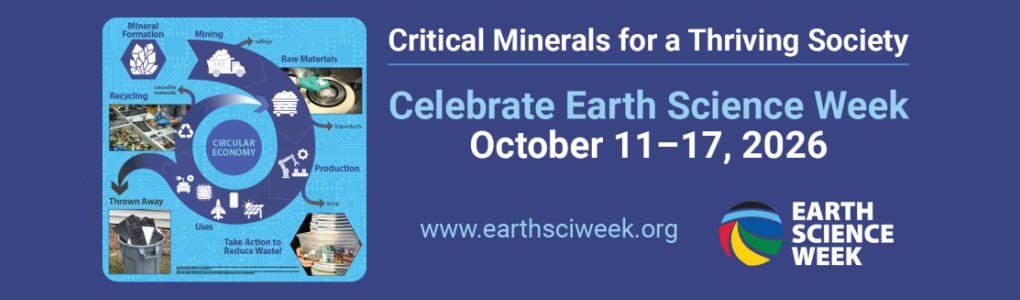 Circular economy diagram with the title "Critical Minerals for a Thriving Society"