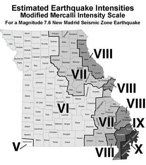 Estimated Intensities Map