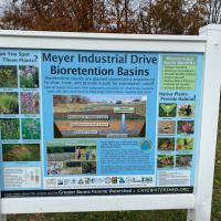 Bonne Femme Bioretention Basin Sign