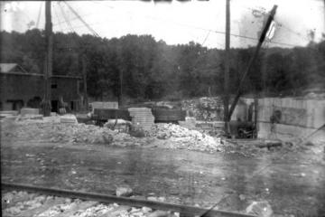 Historical Limestone (Burlington) at Phenix Quarry in Greene County