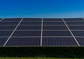 Solar panels on a roof