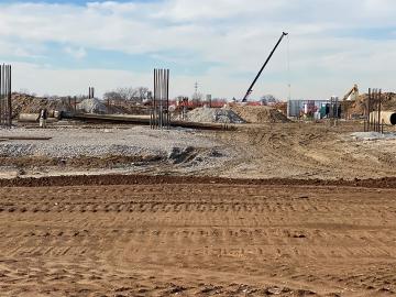 Beginning construction of the new National Geospatial Intelligence Agency West Campus