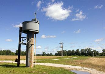 Drinking water well in Columbia