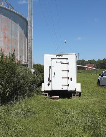 Magnitude 7 Metals Site #2 East Graveyard Industrial Air Monitoring Site