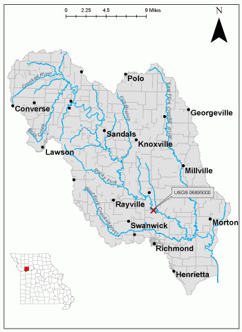 Streamgage - Crooked River Richmond Figure 1