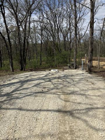 Upgraded campsite at Knob Noster State Park