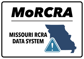 Missouri RCRA Data System search